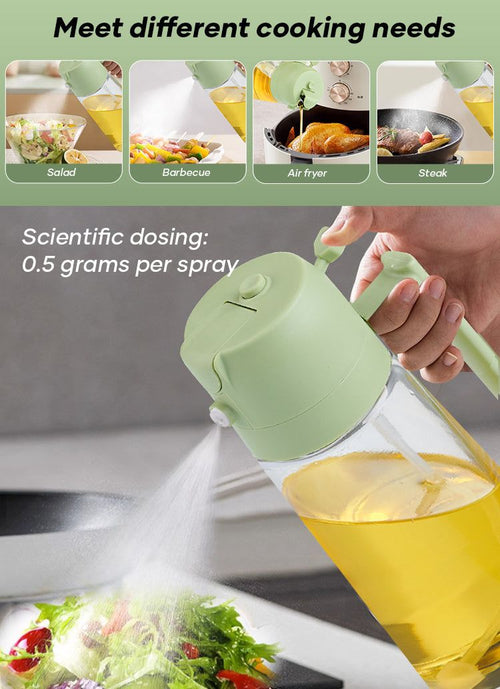 2in 1 Oil Spray Bottle